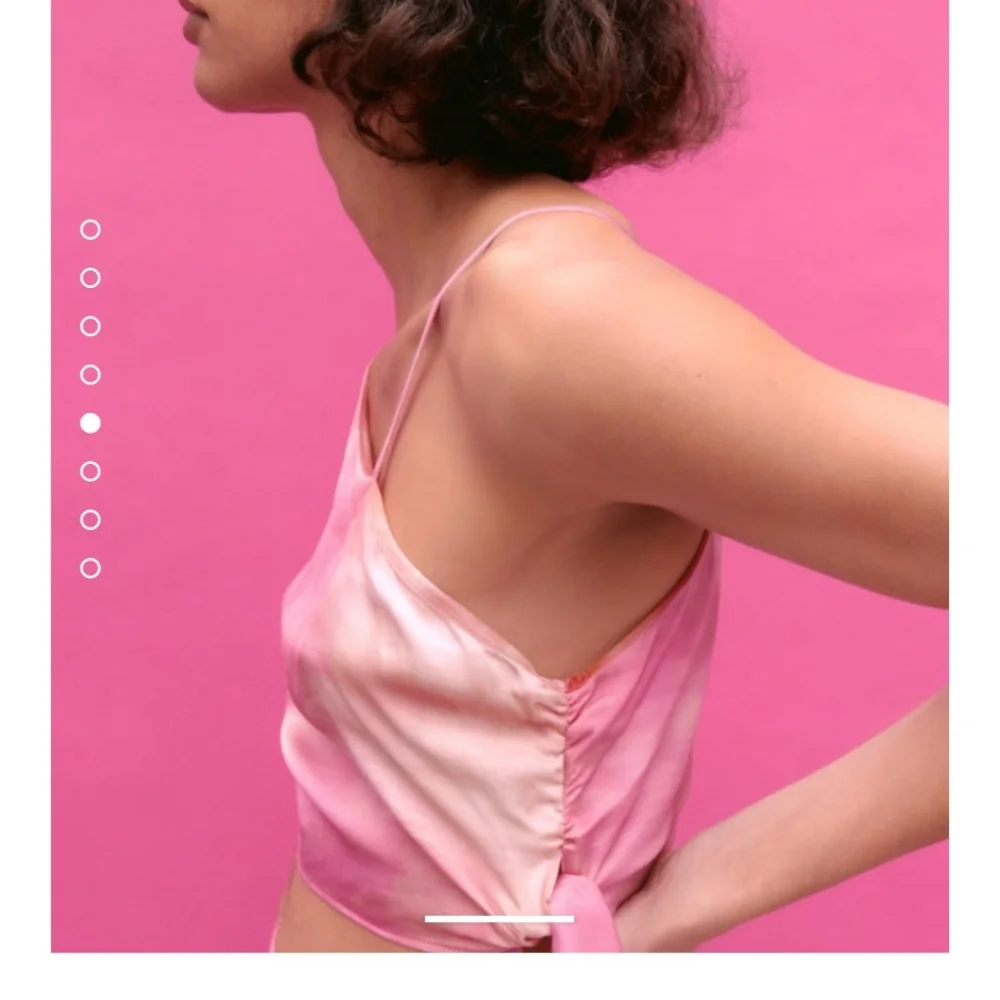 Zara Tye Dye Silky Top - Picture 9 of 11